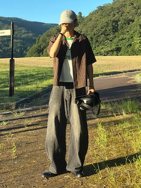 mor…さん（メンズ・168cm）の夏コーディネート