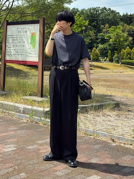 「Llife（ライフ）のアイテム」を使った、mor…さん（メンズ・168cm）の夏コーディネート