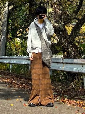 「アイテム（リング）」を使った、mor…さん（メンズ・168cm）の秋コーディネート