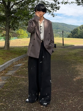 「Llife（ライフ）のアイテム」を使った、mor…さん（メンズ・168cm）の秋コーディネート