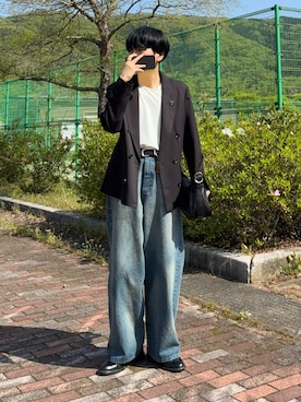 mor…さん（メンズ・168cm）の春コーディネート