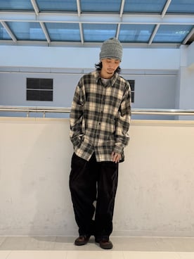 おたけさん（メンズ・180cm）の冬コーディネート