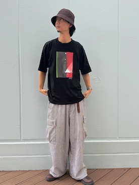 おたけさん（メンズ・180cm）の夏コーディネート