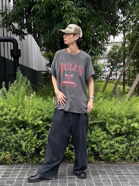 「override 」｜おたけさん（メンズ・180cm）の夏コーディネート