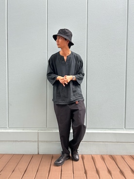 おたけさん（メンズ・180cm）の夏コーディネート