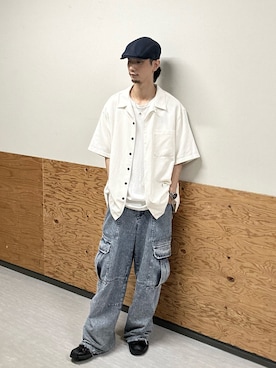 「arth（アース）のアイテム」を使った、おたけさん（メンズ・180cm）の夏コーディネート