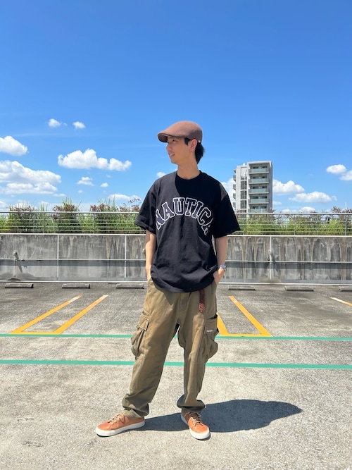 NAUTICA/ノーティカ Arch Logo S/S Tee/アーチロゴ ショートスリーブ Tシャツ