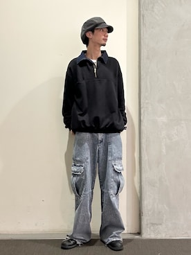 おたけさん（メンズ・180cm）の春コーディネート