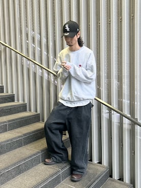 おたけさん（メンズ・180cm）の冬コーディネート