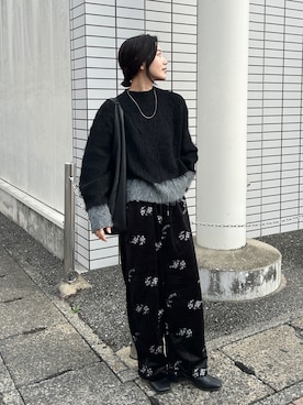 「アイテム（リング）」を使った、kocoaさん（レディース・160cm）の秋コーディネート