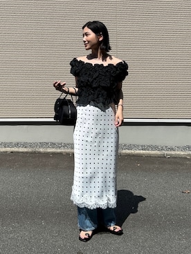 「duei（デュイ）のアイテム」を使った、kocoaさん（レディース・160cm）の夏コーディネート