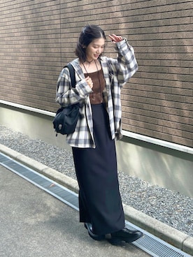 「アイテム（ボディバッグ/ウエストポーチ）」を使った、𝚔𝚘𝚌𝚘𝚊さん（レディース・160cm）の夏コーディネート
