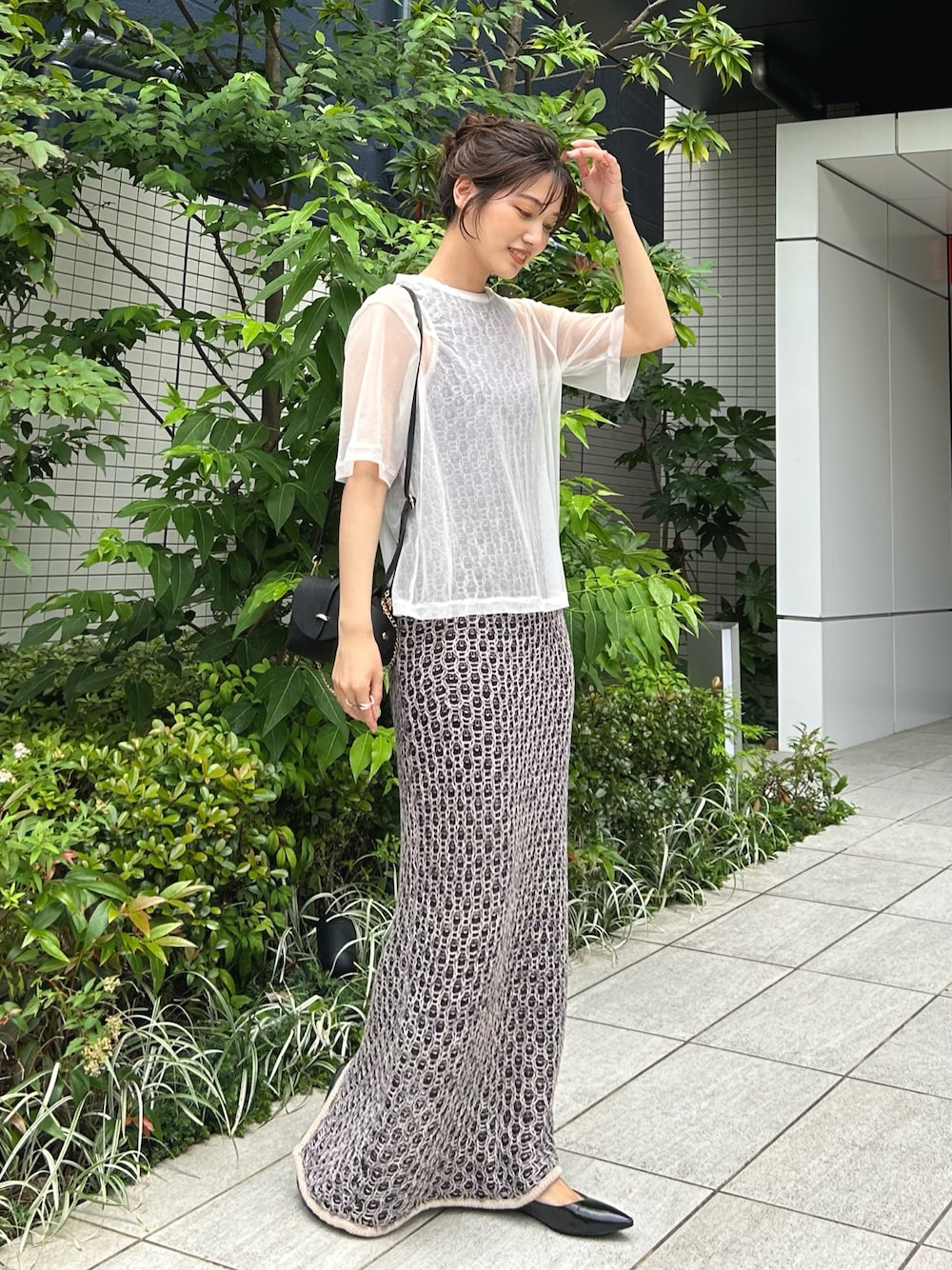 TODAYFUL（トゥデイフル）の「ロウゲージハニカムニットドレス