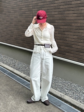 「tiptop（ティップトップ）のアイテム（トップス）」を使った、kocoaさん（レディース・160cm）の春コーディネート