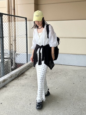 「BONLECILL（ボンルシール）のアイテム」を使った、kocoaさん（レディース・160cm）の春コーディネート