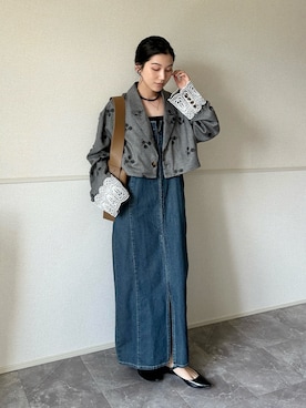 「STYLEMIXER（スタイルミキサー）のアイテム」を使った、kocoaさん（レディース・160cm）の春コーディネート