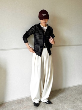 「tiptop（ティップトップ）のアイテム」を使った、kocoaさん（レディース・160cm）の春コーディネート