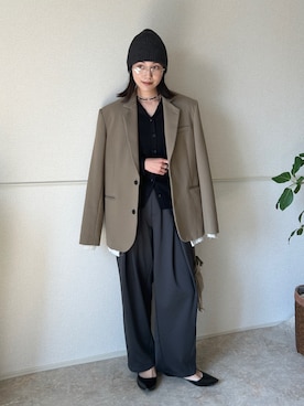 「STYLEMIXER（スタイルミキサー）のアイテム」を使った、kocoaさん（レディース・160cm）の春コーディネート