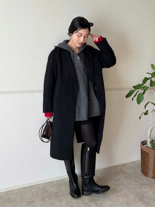 セール】El mar レザーロングブーツ（ブーツ）｜CANAL JEAN（キャナル