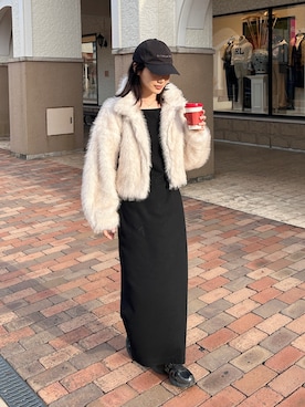 「アイテム（チョーカー）」を使った、kocoaさん（レディース・160cm）の秋コーディネート