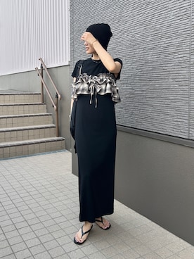「feepur（フェピュール）のアイテム」を使った、kocoaさん（レディース・160cm）の夏コーディネート