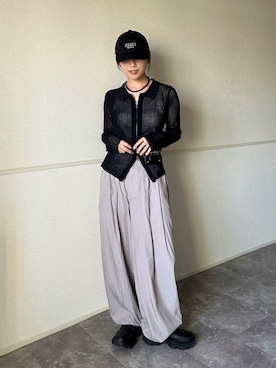 「HANNE（アン）のアイテム」を使った、kocoaさん（レディース・160cm）の春コーディネート