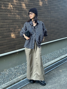 「BONLECILL（ボンルシール）のアイテム」を使った、kocoaさん（レディース・160cm）の春コーディネート