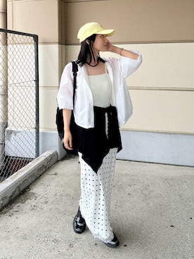 「BONLECILL（ボンルシール）のアイテム」を使った、kocoaさん（レディース・160cm）の春コーディネート