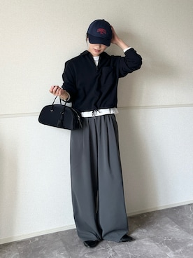 「STYLEMIXER（スタイルミキサー）のアイテム」を使った、kocoaさん（レディース・160cm）の春コーディネート