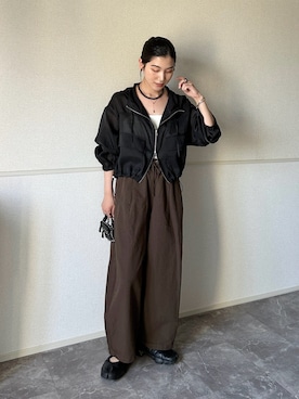 「GU（ジーユー）のアイテム」を使った、kocoaさん（レディース・160cm）の春コーディネート
