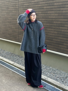 「アイテム（ハンドバッグ）」を使った、kocoaさん（レディース・160cm）の秋コーディネート