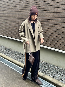 「Onitsuka Tiger（オニツカタイガー）のアイテム」を使った、kocoaさん（レディース・160cm）の春コーディネート