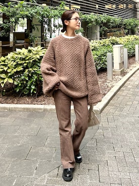 𝚊𝚔𝚘さんの「再入荷 アシンメトリーミニバッグ/フェイクレザー/ラメ」を使ったコーディネート