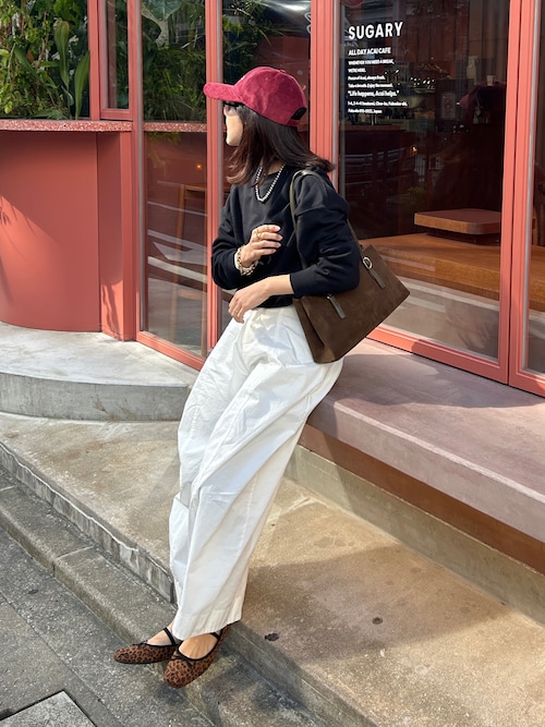 コーデュロイロゴキャップ（キャップ）｜MERLOT（メルロー）の