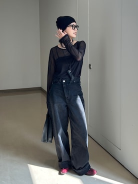 「TODAYFUL（トゥデイフル）のアイテム」を使った、kocoaさん（レディース・160cm）の秋コーディネート