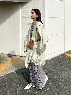 「アイテム（その他シューズ、ピンク系）」を使った、𝚔𝚘𝚌𝚘𝚊さん（レディース・160cm）の春コーディネート