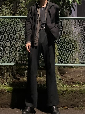 「Calvin Klein（カルバン・クライン）のアイテム（その他アウター）」を使った、玲二さん（メンズ・176cm）の秋コーディネート