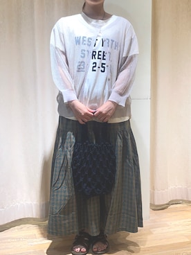 ホさん（レディース・156cm）の夏コーディネート