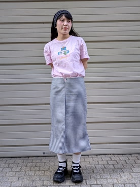 「ヘアバンド」｜Marshaさん（レディース・156cm）の夏コーディネート