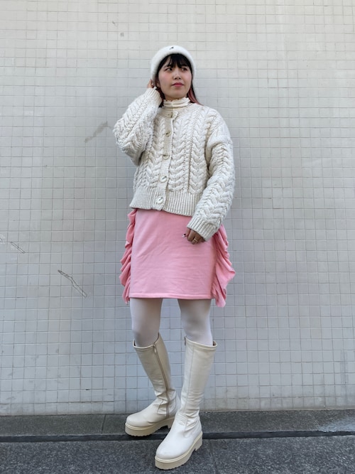 Marsha(OVERRIDE 本部)｜LOVEHUNTERのブーツを使ったコーディネート - WEAR