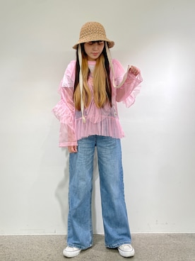 Marshaさん（レディース・156cm）の春コーディネート