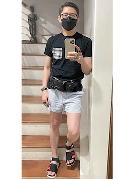「OXYGEN（オキシゲン）のアイテム」を使った、Martin Bravoさん（メンズ・175cm）の秋コーディネート