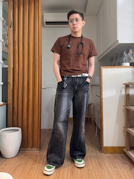 「denim」｜Martin Bravoさん（メンズ・175cm）の春コーディネート