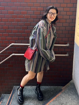 「UNIQLO（ユニクロ）の50色ソックス（消臭機能付き）（ソックス/靴下）」を使った、想さん（レディース・160cm）の秋コーディネート