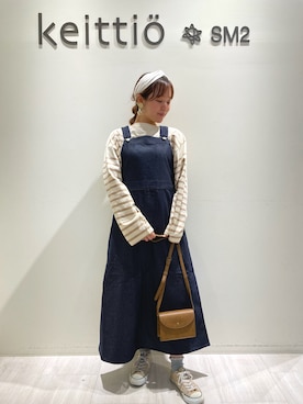 「グランツリー武蔵小杉」｜かこさん（レディース・157cm）の秋コーディネート