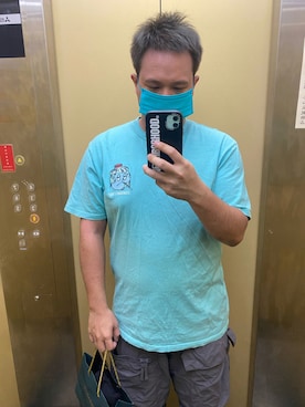 「アイテム（チノパンツ、シルバー系）」を使った、rg223さん（メンズ・169cm）の秋コーディネート