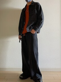 HARE（ハレ）の「【SETUP対応】カットオフデザインデニム