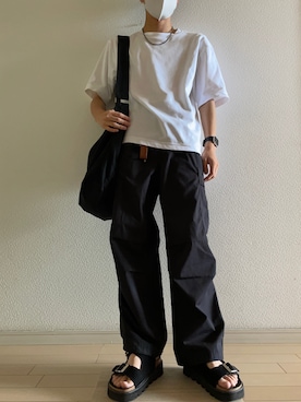 「アイテム（バッグ）」を使った、ゆうとさん（メンズ・168cm・10代）の秋コーディネート