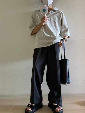 HARE（ハレ）の「レザーパーツトートBAG(HARE)（トートバッグ