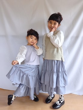 eratantanmenさん（キッズ・120cm）の冬コーディネート